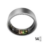 Ultrahuman Ring AIR – Sleep and Fitness Tracker, Smart Ring for Men and Women, No app fee for standard features, Up to 6 days battery life (Size 14 )