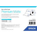 Epson C33S045532 Continous label roll matt die-cut 102mm x 76mm 440 label Pack=1 for Epson TM-C 3400/3500