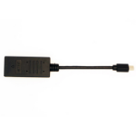 VisionTek 900691 video cable adapter Mini DisplayPort HDMI Type A (Standard) Black