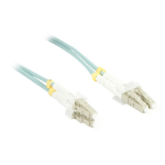 Synergy 21 15m OM3 LC - SC fibre optic cable Blue