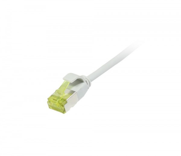 EU Product - Patchkabel RJ45 CAT6A 500Mhz grau U/FTP slimline rund d - Cable - Network thumbnail
