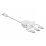 DeLOCK 81375 USB-kabel USB 2.0 0,5 m USB A USB C Wit