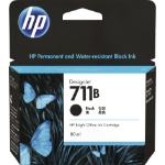 HP 711B 80-ml Black DesignJet Ink Cartridge