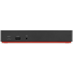 Lenovo 40AS0090US laptop dock/port replicator Wired USB 3.2 Gen 1 (3.1 Gen 1) Type-C Black