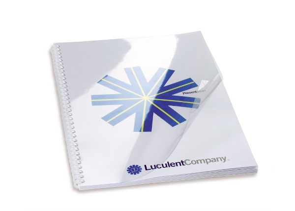 Image of GBC HiClear Binding Covers A5 PVC 240 Micron Clear (100)
