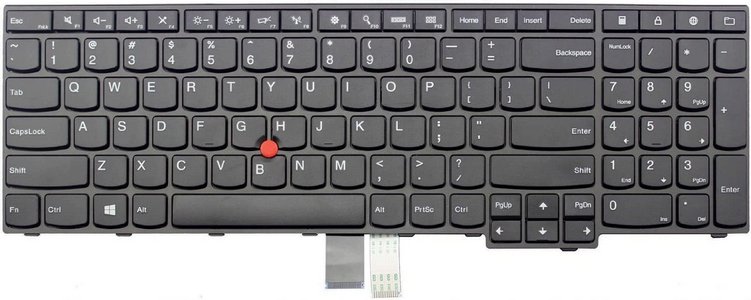 Image of Lenovo 01AX621 notebook spare part Keyboard