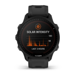 Garmin Forerunner 955 Solar 3.3 cm (1.3") LCD Digital 260 x 260 pixels Touchscreen Black Wi-Fi GPS (satellite)