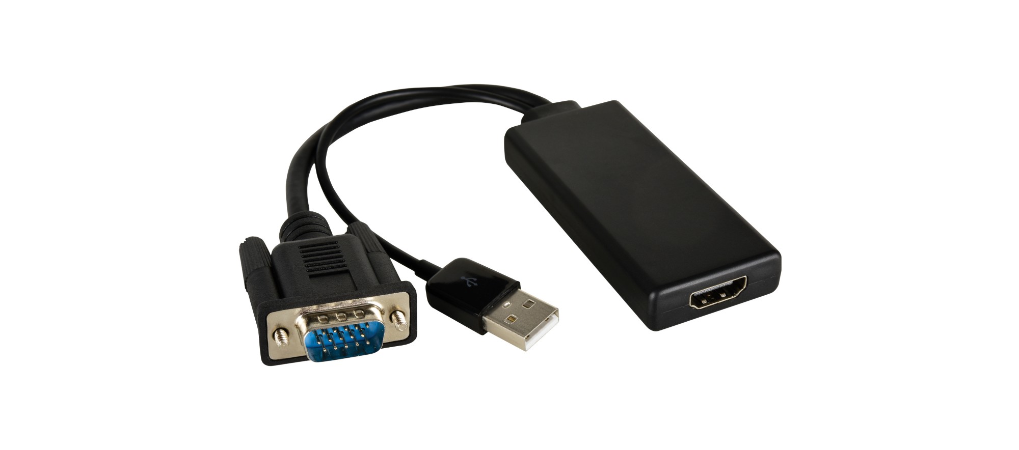 ADC-GM/HF KRAMER ELECTRONICS 15-pin HD (M) to HDMI (F)  with USB Audio/Power Adapter Cable (ADC-GM/HF)