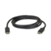 ATEN 2L-7D03DP DisplayPort cable 3 m Black