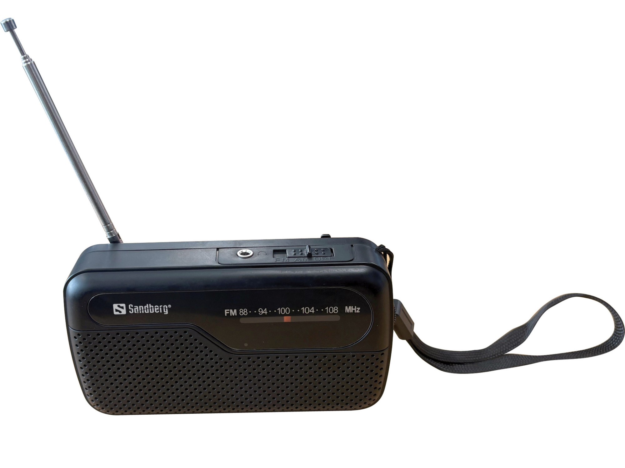 Sandberg Portable FM Radio for 2xAA
