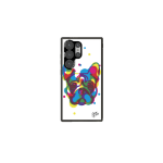 Samsung GP-FPS928SBK mobile phone case 17.3 cm (6.8") Cover Multicolour, White