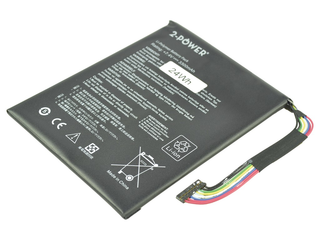 2-Power 7.4v, 2 cell, 24Wh Laptop Battery - replaces C22-EP101