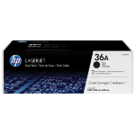 HP CB436AD/36A Toner cartridge black twin pack, 2x2K pages/5% Pack=2 for HP LaserJet P 1505