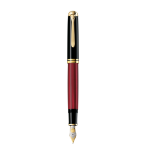 Pelikan M800 fountain pen Built-in filling system Black, Gold, Red 1 pc(s)