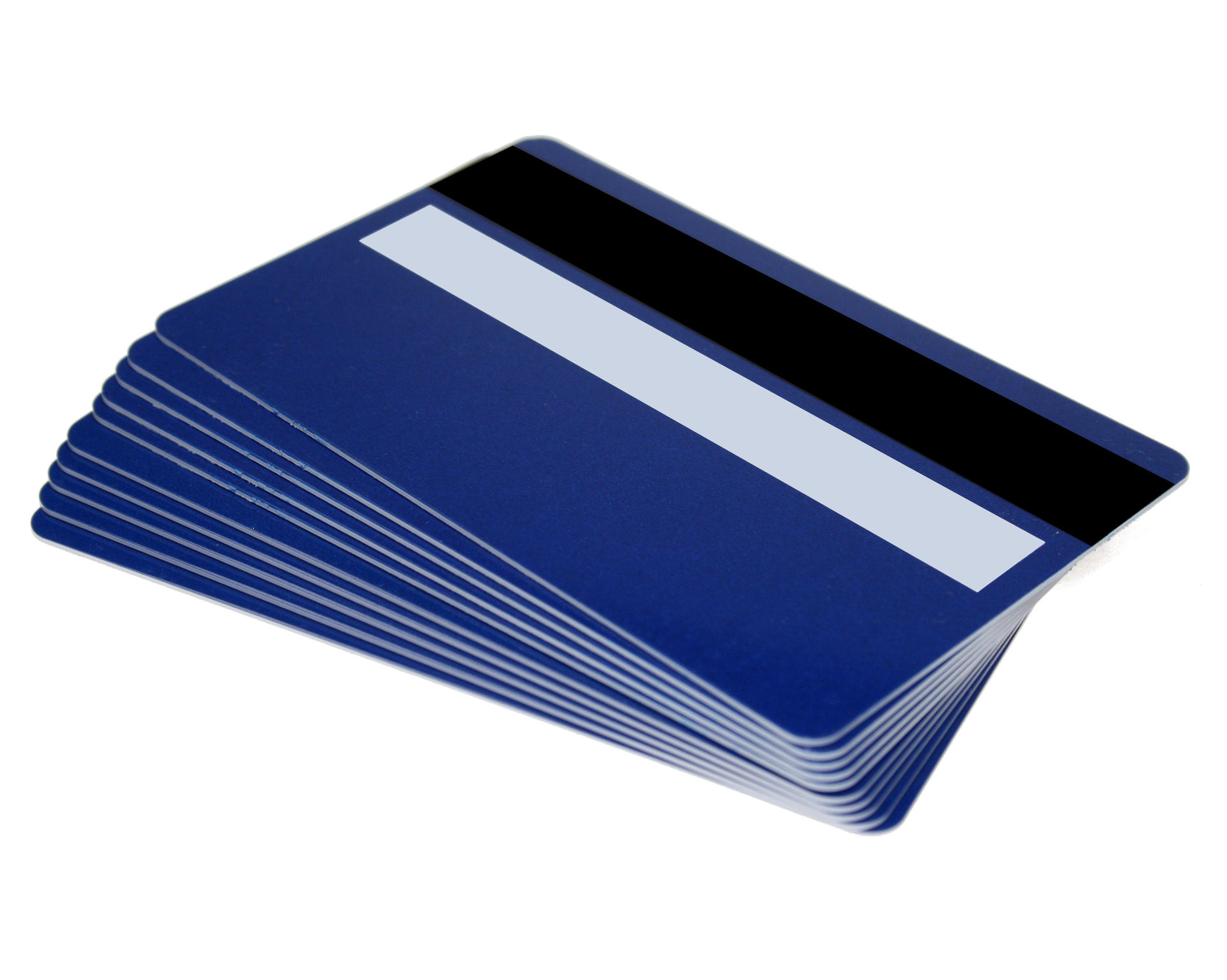 Image of Digital ID Royal Blue Premium 760 Micron Cards With Hi-Co Magnetic...
