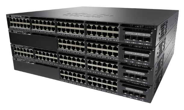 Cisco C1-WS3650-48TS/K9 48-Port 1U Network Switch