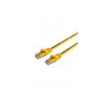 Mercodan UltraFlex Patchkabel KAT6 UTP, 0,5m, Gul, LSZH Halogenfri, AWG26, kobber, FLUKE testet networking cable Yellow 0.5 m Cat6 U/UTP (UTP) Round