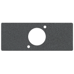 Extron Blank Plate with One Neutrik Opening