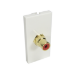 Cables Direct AV-MOD1RCARD socket-outlet RCA White