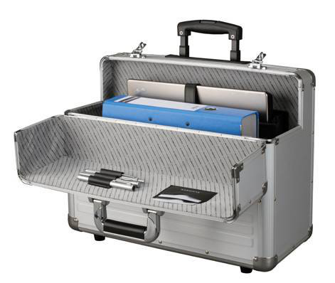 Alumaxx OMEGA notebook case Trolley case Aluminium