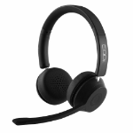 CODi A04619 headphones/headset Wired & Wireless Head-band Office/Call center USB Type-A Bluetooth Black