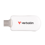 Verbatim Plectra USB-C Flash Drive White 256GB