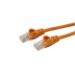 connektgear 1m RJ45 CAT5e UTP Stranded Flush Moulded Network Cable - 24AWG - Orange