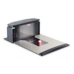 Datalogic Magellan 9550i Scanner/Scale, Med Platter/Flip-up Produce Rail/Shelf Mount, Preverified EU/Dual Interval/Metric Config with Display, EU Power Brick/Cord (Cable Sold Separately)
