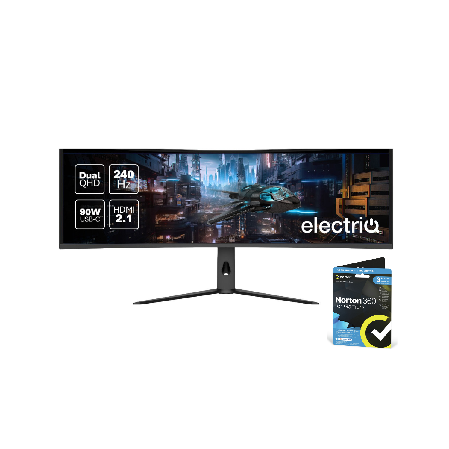 49'' VA Dual QHD 240Hz USB-C KVM HDR400 UltraWide Monitor