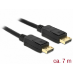 DeLOCK 84860 DisplayPort cable 7 m Black