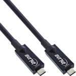 InLine USB 3.2 Gen.2 AOC cable, USB-C male/male, black, 5m