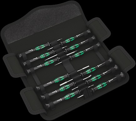 Wera Micro 12 Electronics 1 Set Standard screwdriver