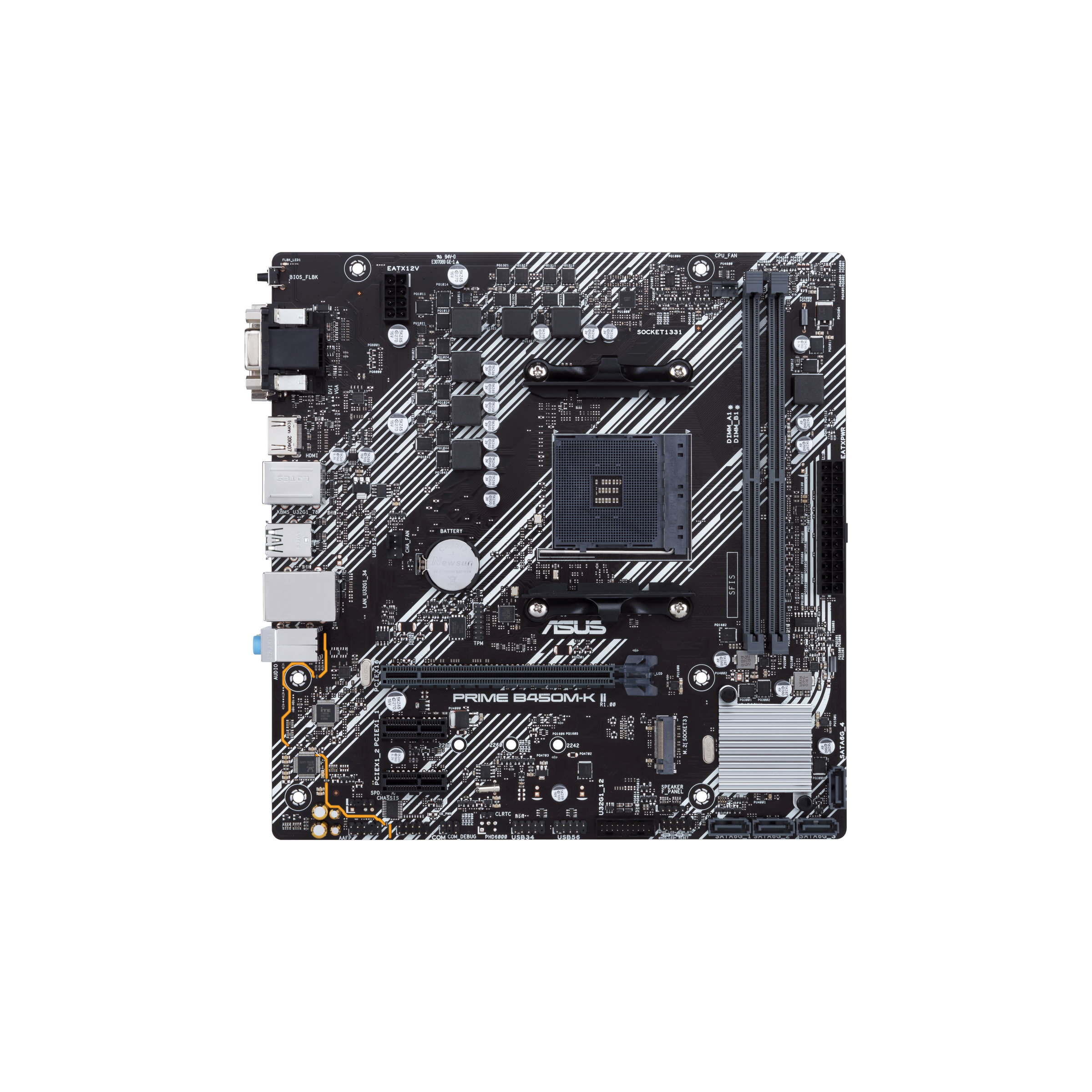 Image of ASUS Prime B450M-K II AMD B450 Socket AM4 micro ATX