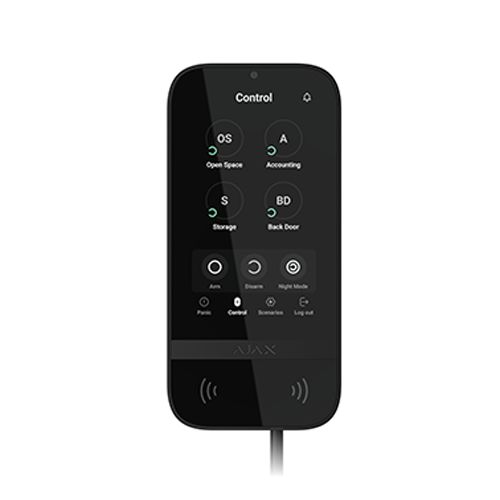 Superior KeyPad TouchScreen  Fibra ASP - Black thumbnail