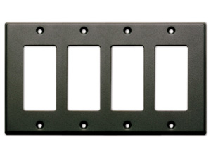 CP-4B wall plate/switch cover Black