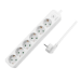 LogiLink LPS247 power extension 1.5 m 6 AC outlet(s) Indoor White