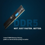 32 GB DDR5-RAM PC4800 CRUCIAL CL40 1x32GB 16Gbit