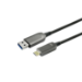 Vivolink PROUSBCAMMOP15 USB cable USB 3.2 Gen 1 (3.1 Gen 1) 15 m USB C USB A Black