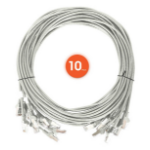 Intellinet 744669 networking cable Gray 5.91" (0.15 m) Cat6 U/UTP (UTP)