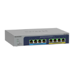 NETGEAR MS108EUP Unmanaged L2/L3 2.5G Ethernet (100/1000/2500) Power over Ethernet (PoE) Grey