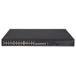 Hewlett Packard Enterprise FlexNetwork 5130 24G PoE+ 4SFP+ (370W) EI Managed L3 Gigabit Ethernet (10/100/1000) Power over Ethernet (PoE) 1U Black