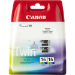 Canon 9818A002/BCI-16C Ink cartridge color twin pack, 2x100 pages/5% 2,5ml Pack=2 for Canon Pixma IP 90/Selphy DS 700