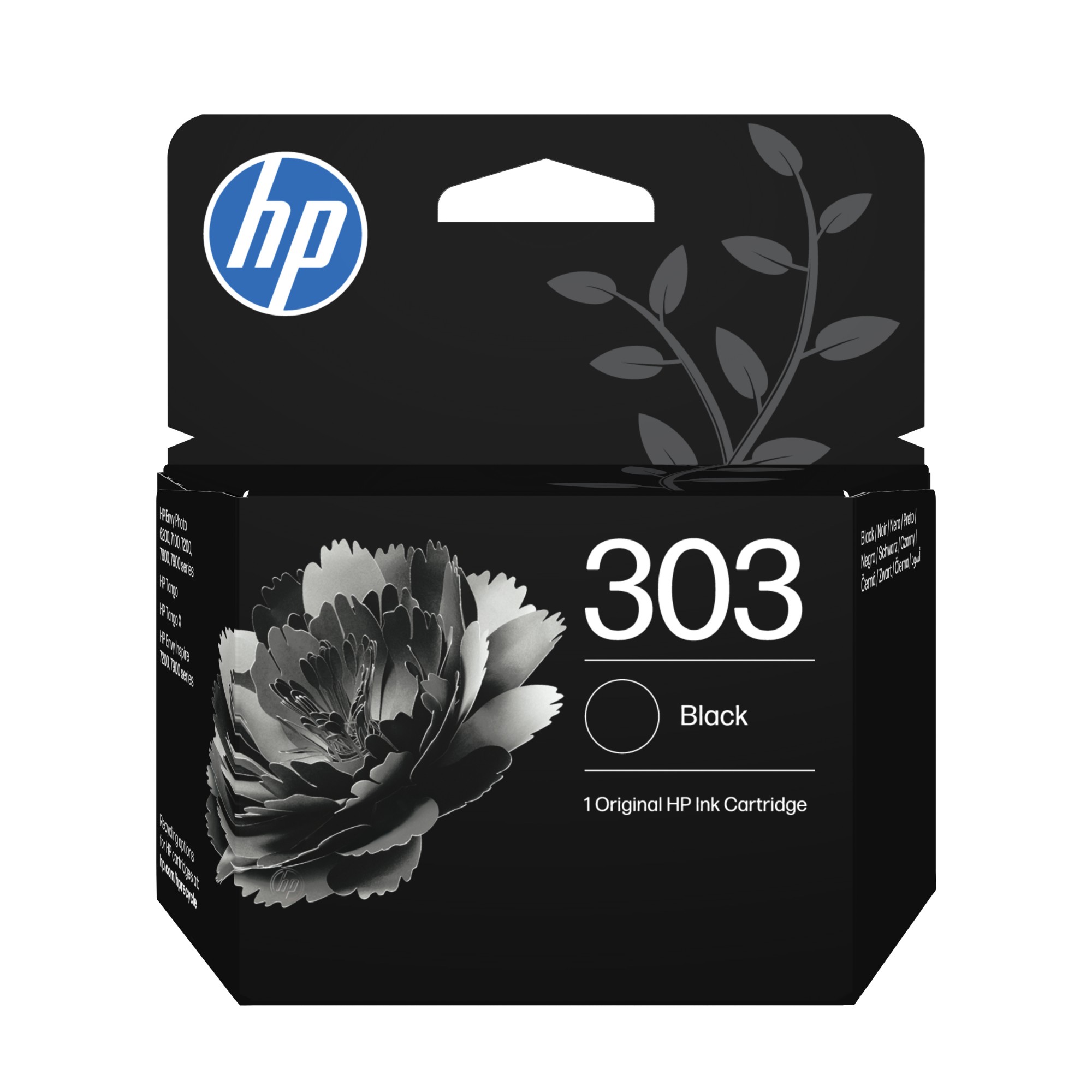HP T6N02AE/303 Printhead cartridge black, 200 pages 4ml for HP Envy Photo 6230