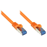 Alcasa 30m Cat. 6A, S/FTP netwerkkabel Oranje Cat6a F/FTP (FFTP)