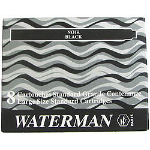 Waterman S0110850 pen refill Black 8 pc(s)