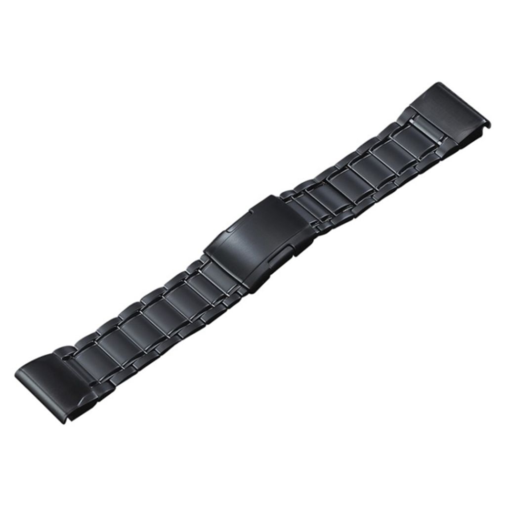 EU Product - Tactix 7 Pro / Fenix 7X / 6X Pro Titanium steel Watch Band - Black thumbnail