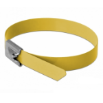 DeLOCK 18792 cable tie Steel Yellow 10 pc(s)