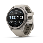Garmin fēnix 9 Pro 3.3 cm (1.3") AMOLED 43 mm Digital 416 x 416 pixels Touchscreen Titanium Wi-Fi GPS (satellite)