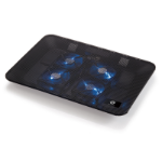 Conceptronic THANA Notebook Cooling Pad, Fits up to 15.6", 4-Fan