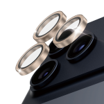 PanzerGlass ® Hoops® Glitter Gold Camera Lens Protector iPhone 17 Pro | iPhone 17 Pro Max | iPhone 16 Pro | 16 Pro Max